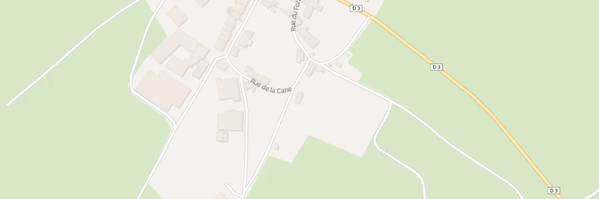 Plan du 5001 Rue de la Cane à Chermisey