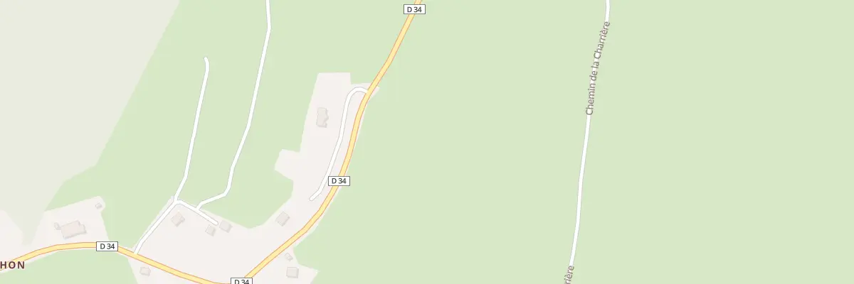 Plan du 465 Rte du Cruchon à Champdor-Corcelles