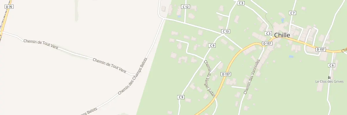 Plan du 51 Imp des Quatre Noyers à Chille