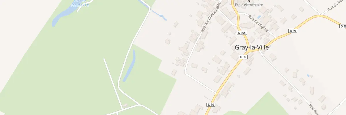 Plan du 9 Rue des Chenevières à Gray-la-Ville
