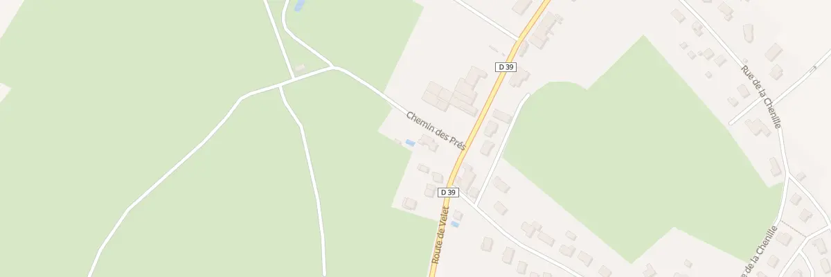 Plan du 37 Rte de Velet à Gray-la-Ville