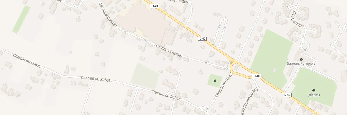 Plan du 32B Vc Le Vieux Chemin aux Avenières Veyrins-Thuellin