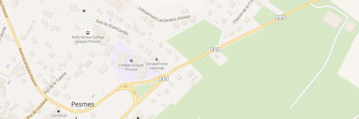 Plan du 1 Rue d’Alsheim à Pesmes
