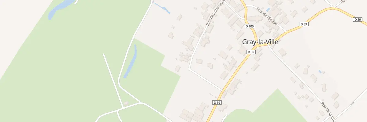 Plan du 7 Rue des Chenevières à Gray-la-Ville