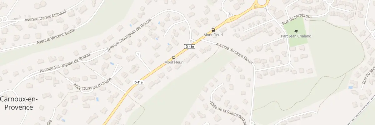 Plan du 34 Bd Mal Lyautey à Carnoux-en-Provence
