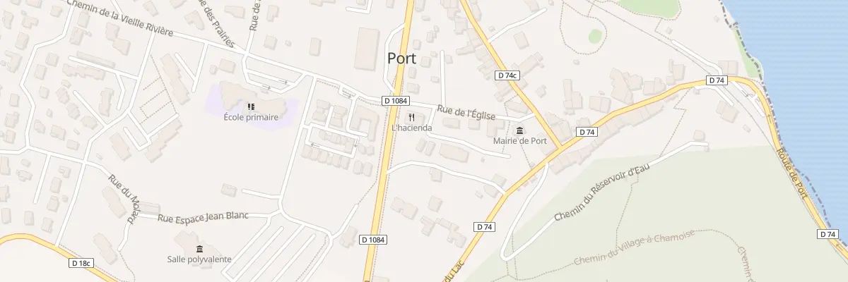 Plan du 1 Imp de la Mairie à Port