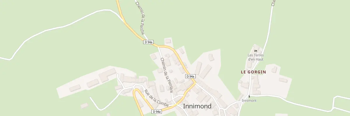 Plan du 95 Rte d’Ordonnaz à Innimond