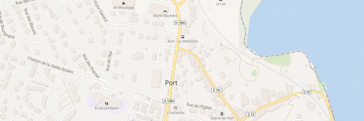Plan du 23 Rte de LYON à Port