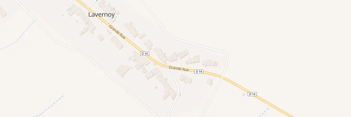 Plan du 51 Grande Rue à Lavernoy