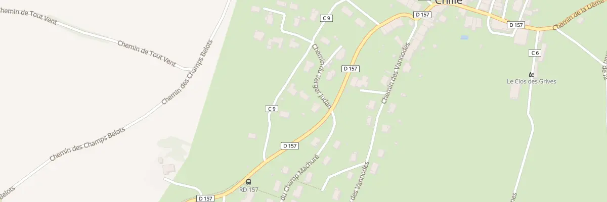 Plan du 39 Che du Verger Judan à Chille