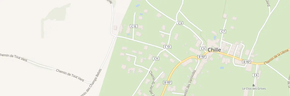 Plan du 117 Che des Vaches à Chille