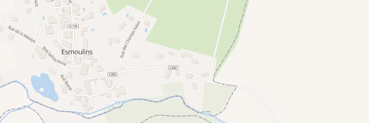 Plan du 11 Rue de la Fontaine au Tremblois