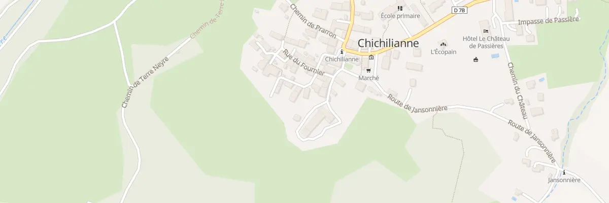 Plan du 29 Imp des Faucheurs à Chichilianne