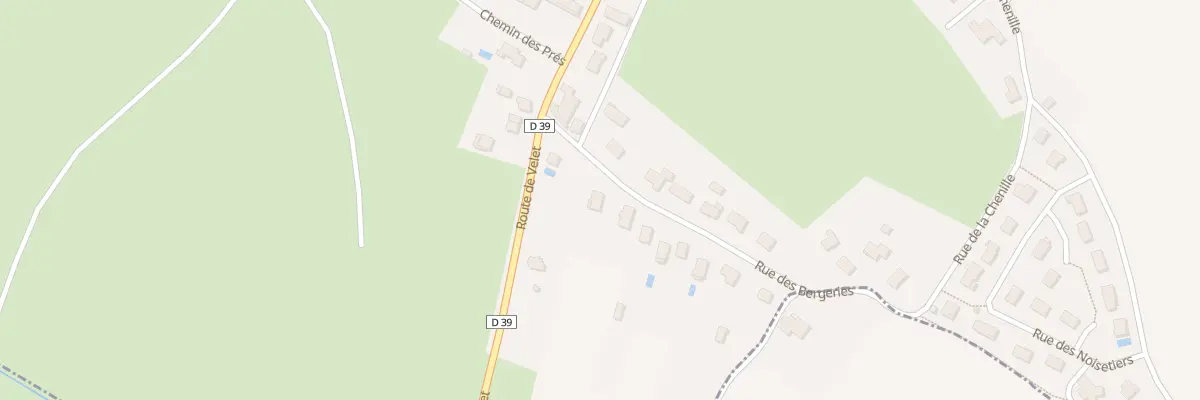 Plan du 5 Rue des Bergeries à Gray-la-Ville