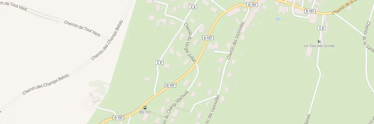 Plan du 17 Che du Verger Judan à Chille