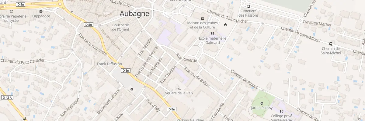 Plan du 14 Rue Chaulan à Aubagne