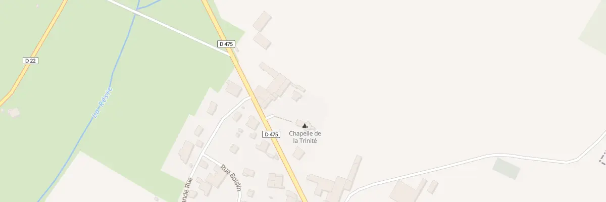 Plan du 3 Rte de Sauvigney à La Grande-Résie