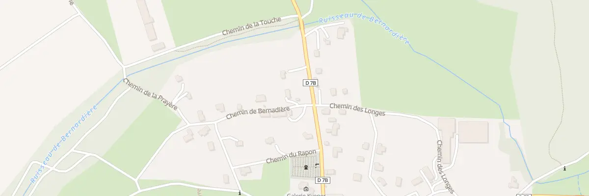 Plan du 38 Che de Bernardière à Chichilianne