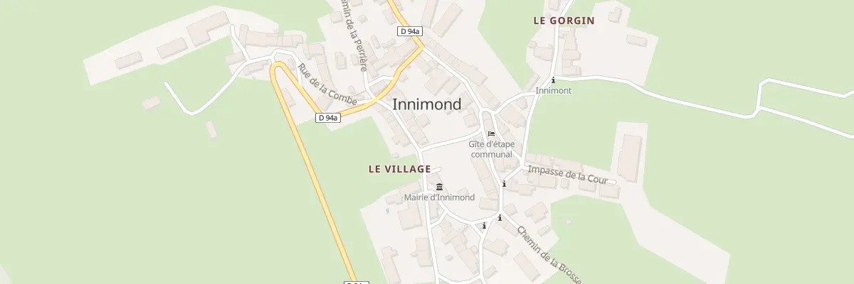 Plan du 144 Rue de la Mairie à Innimond