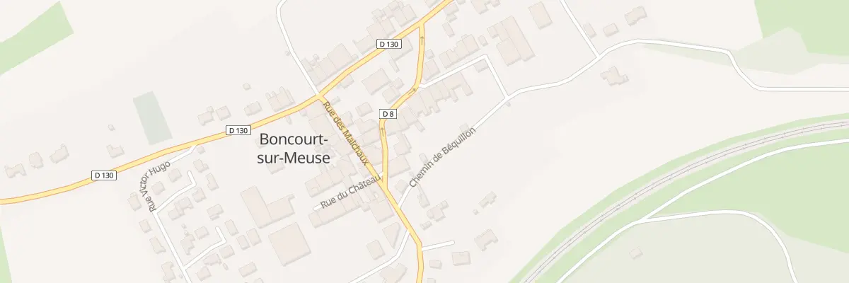 Plan du 11 Rue des Juifs à Boncourt-sur-Meuse