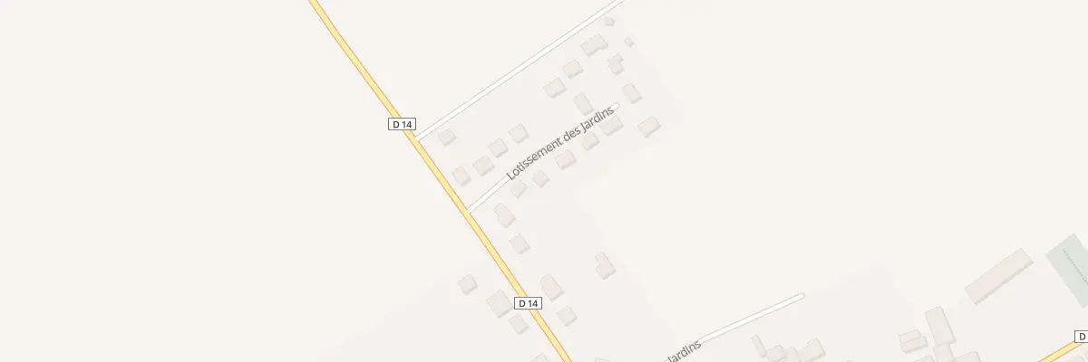 Plan du 6 Rue Lotissement des Jardins à Pillon