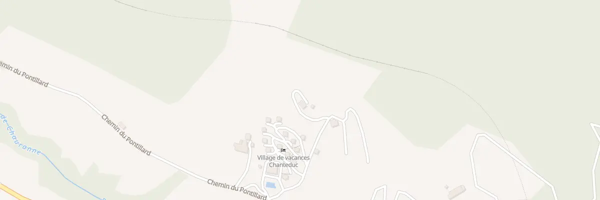 Plan du 5086 Hameau de Pontillard à Beaurières