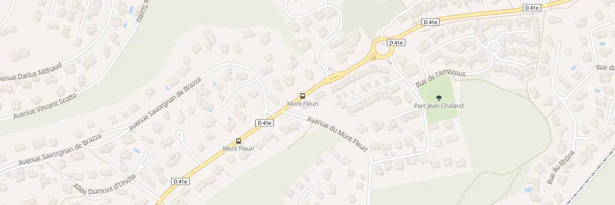 Plan du 42 Bd Mal Lyautey à Carnoux-en-Provence