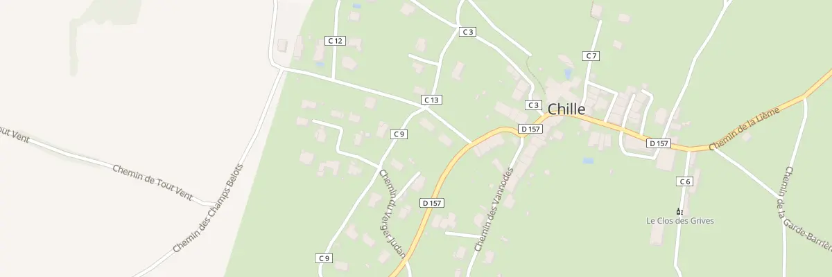 Plan du 37 Che des Vaches à Chille