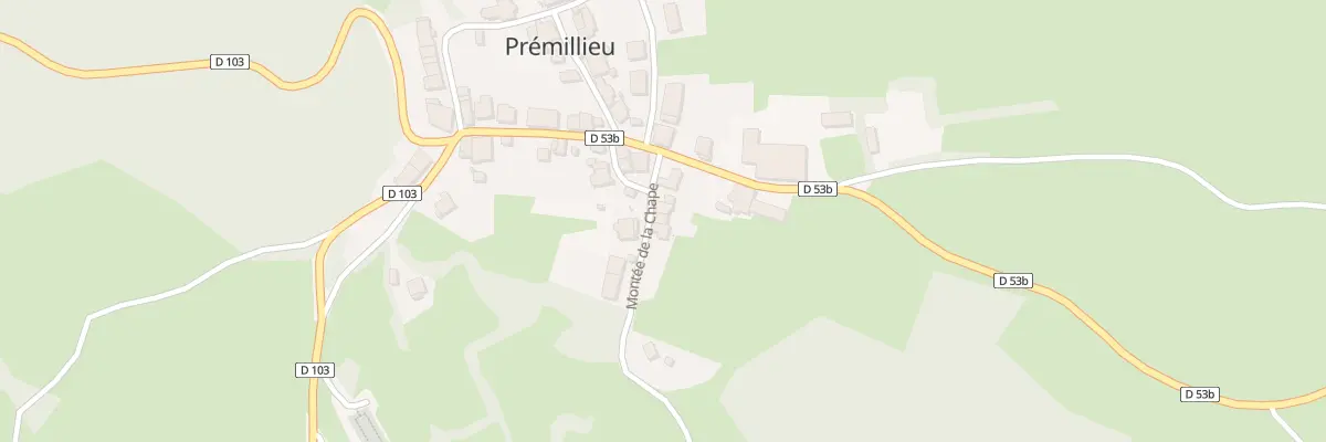 Plan du 5024 Premillieu à Prémillieu