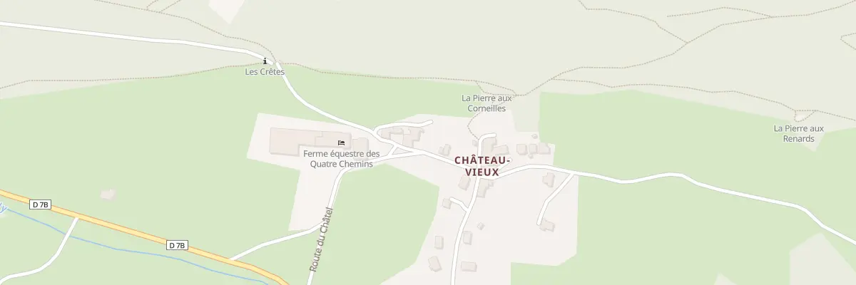 Plan du 251 Rue du Châtel à Chichilianne