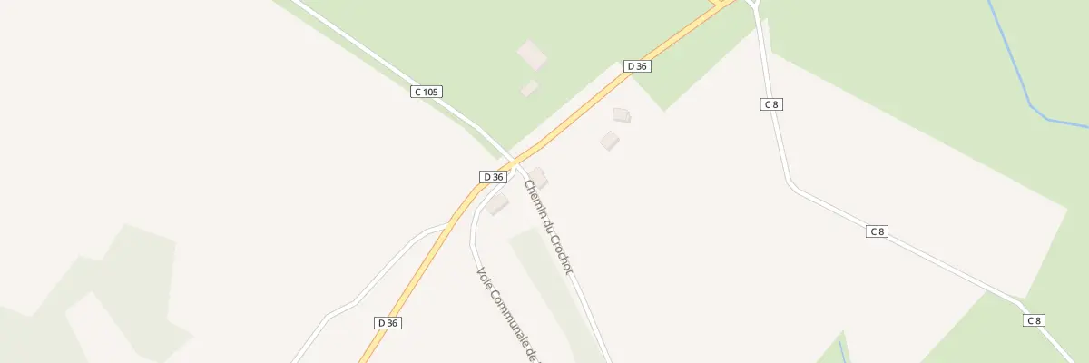 Plan du 3 Rte d’Ecuelle à Framont