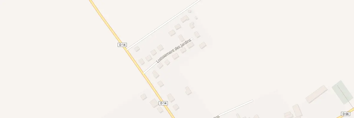 Plan du 8 Rue Lotissement des Jardins à Pillon