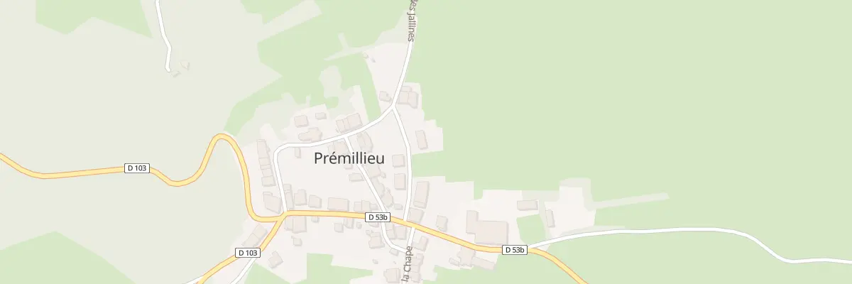 Plan du 5066 Petit Chaillonnet à Prémillieu