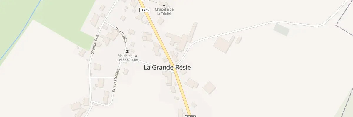 Plan du 11 Rte de Sauvigney à La Grande-Résie