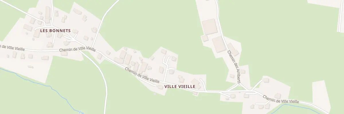Plan du 1495 Che de Villevieille à Villard-de-Lans