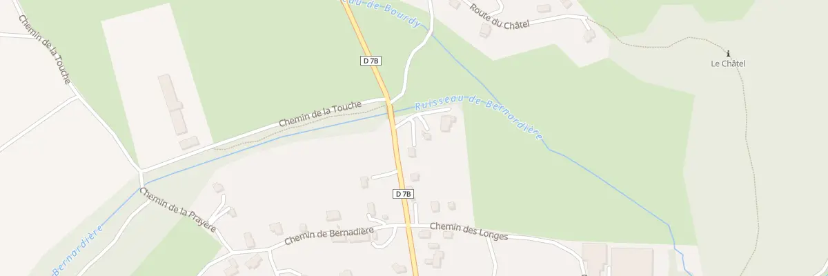 Plan du 5180 La Moutiere à Chichilianne