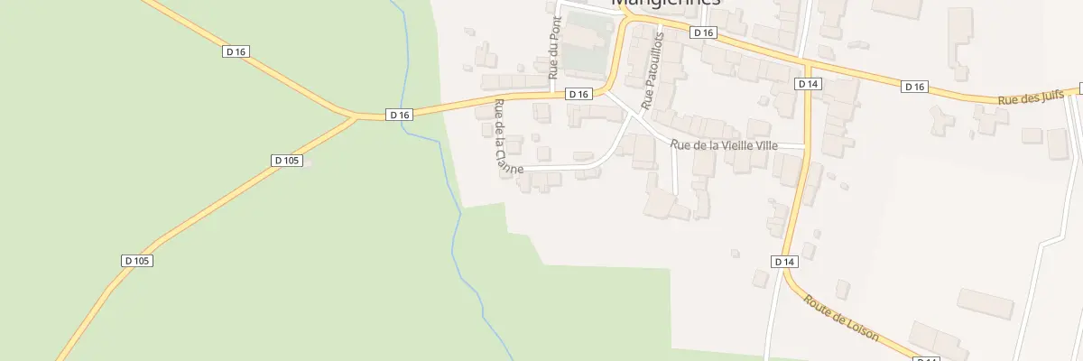 Plan du 12 Rue de la Clanne à Billy-sous-Mangiennes