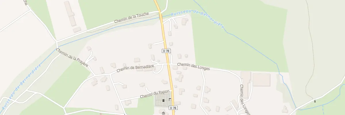 Plan du 338 Che des Longes à Chichilianne