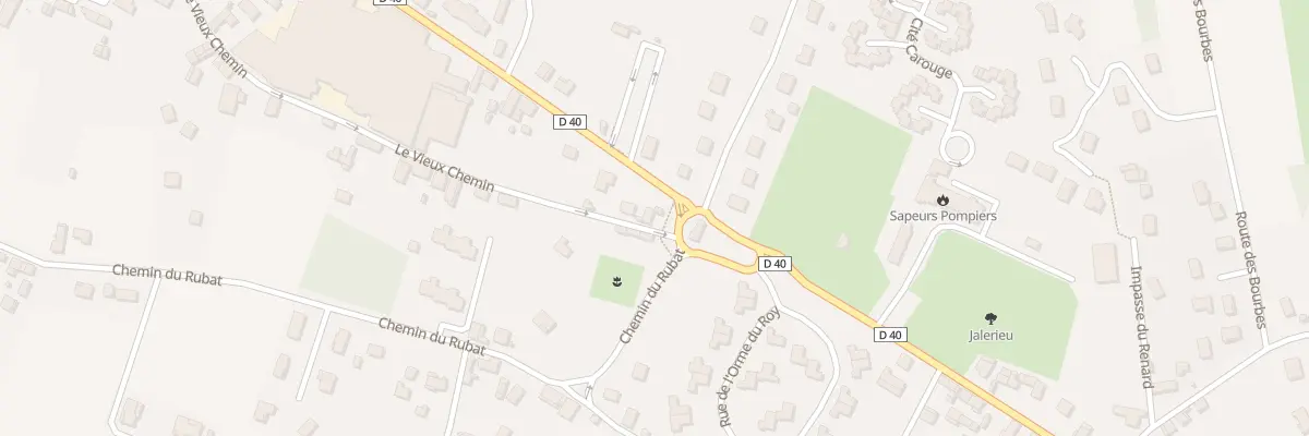 Plan du 23 Vc Le Vieux Chemin aux Avenières Veyrins-Thuellin