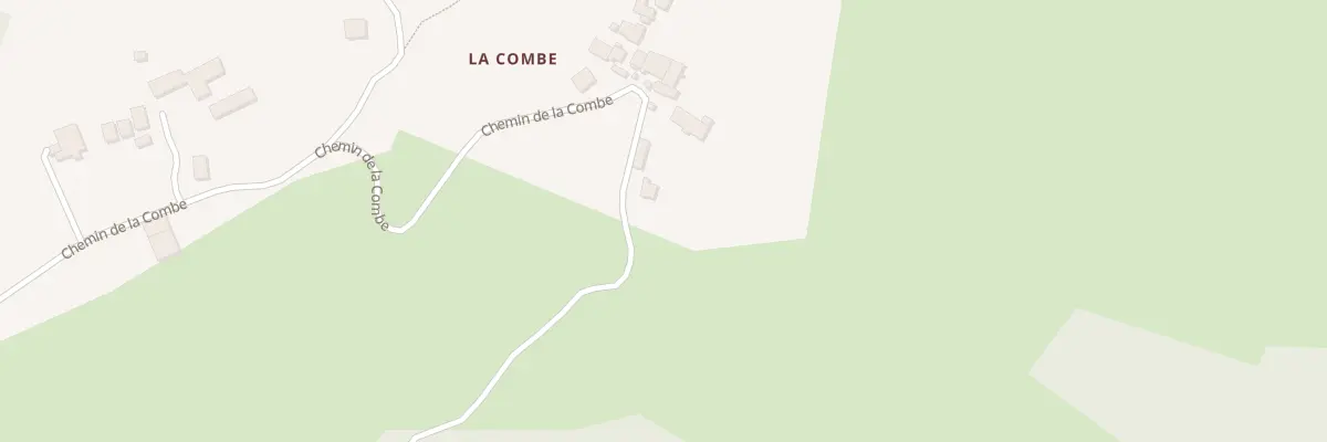 Plan du 1130 Rte de la Combe à Boulc