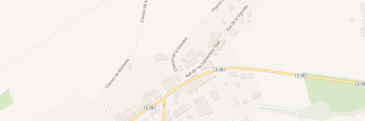 Plan du 29 Rue du 1er Septembre 1944 à Boncourt-sur-Meuse