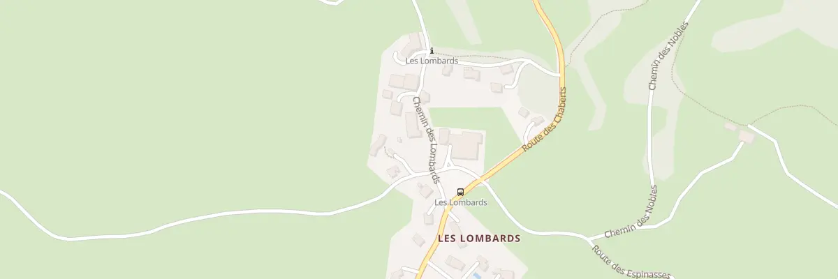 Plan du 125 Che des Lombards à Villard-de-Lans