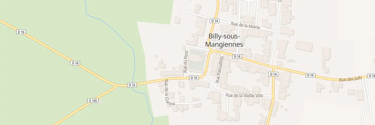 Plan du 6 Rue du Pont à Billy-sous-Mangiennes