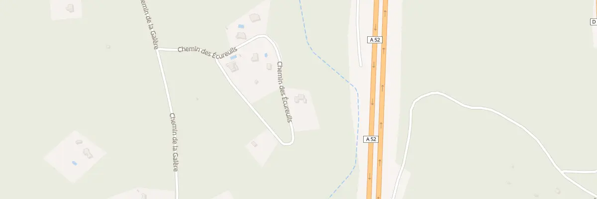 Plan du 21 Che des Ecureuils à Fuveau