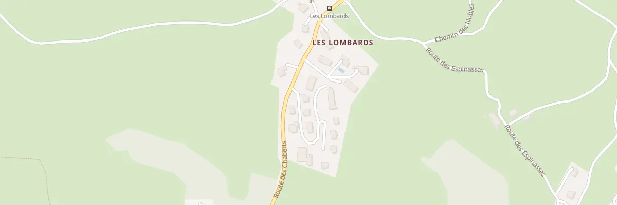 Plan du 185 Imp des Grands Champs à Villard-de-Lans