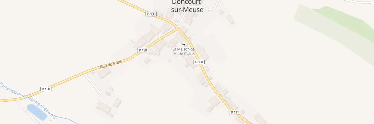 Plan du 8 Rue Ergolaire à Doncourt-sur-Meuse