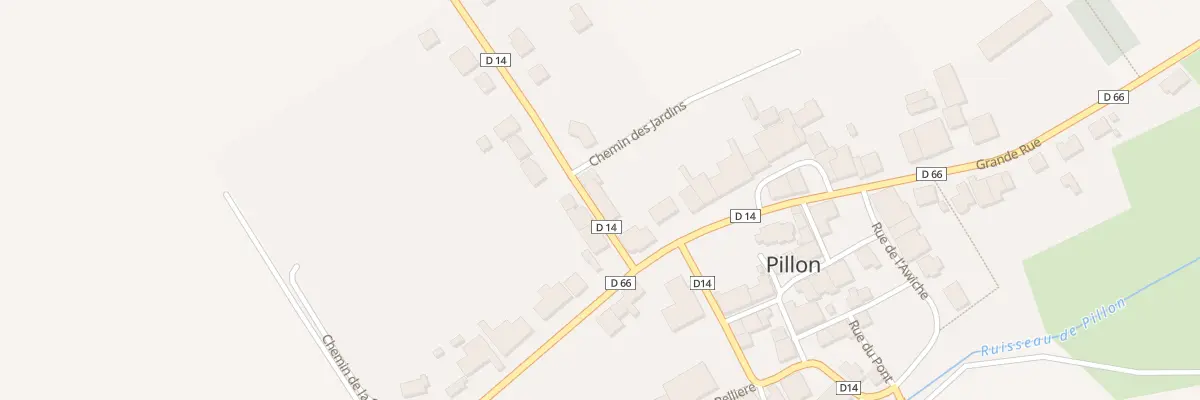 Plan du 2B Rte de Saint Laurent à Pillon