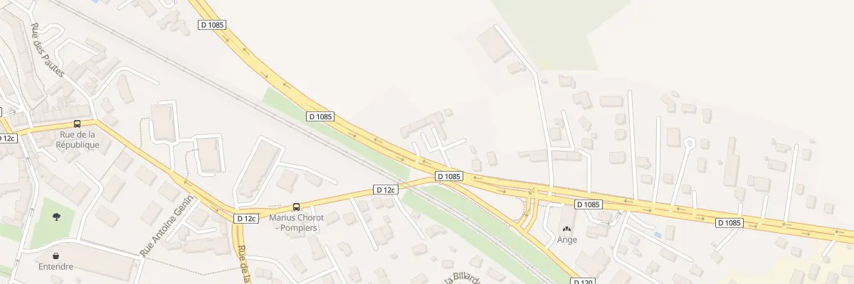 Plan du 3B Rte de Grenoble à Moirans