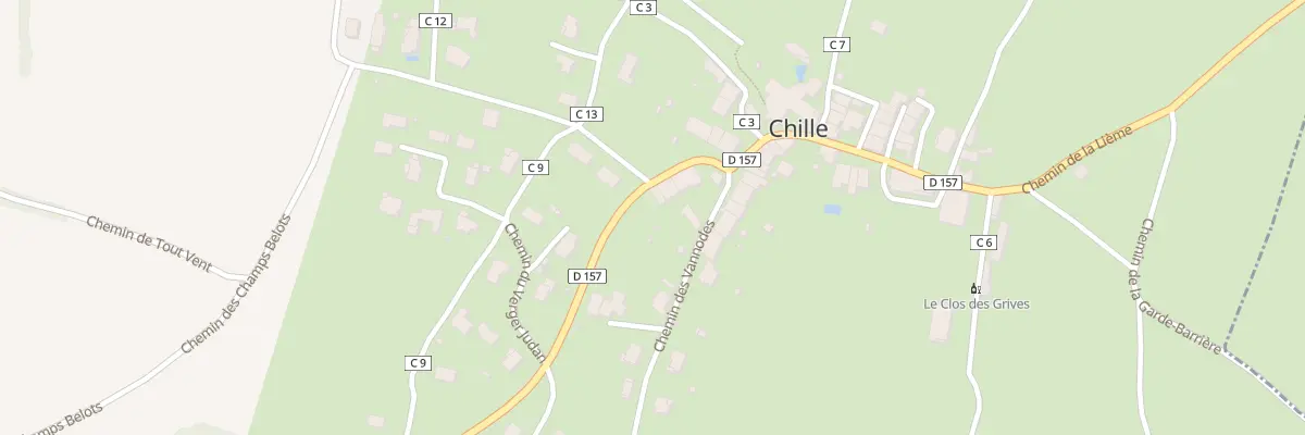 Plan du 4 Grande Rue à Chille