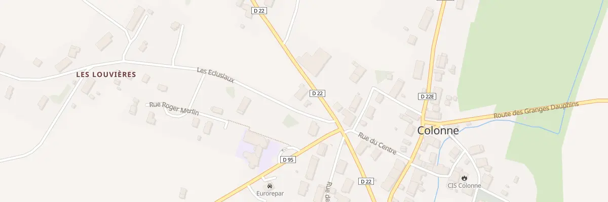 Plan du 19 Rte du Revermont à Colonne